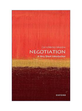 英文原版 Negotiation A Very Short Introduction 协商 牛津通识读本 英文版 进口英语原版书籍