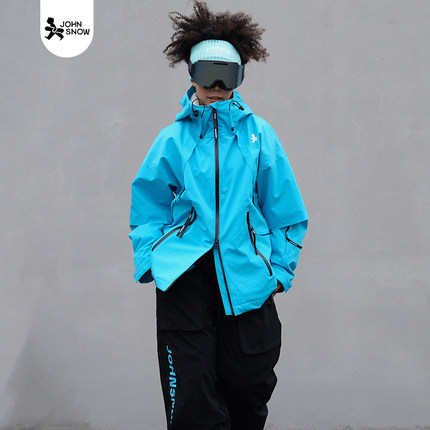 John snow滑雪服套装女款小个子防风防水雪服宽松单板双板25新款
