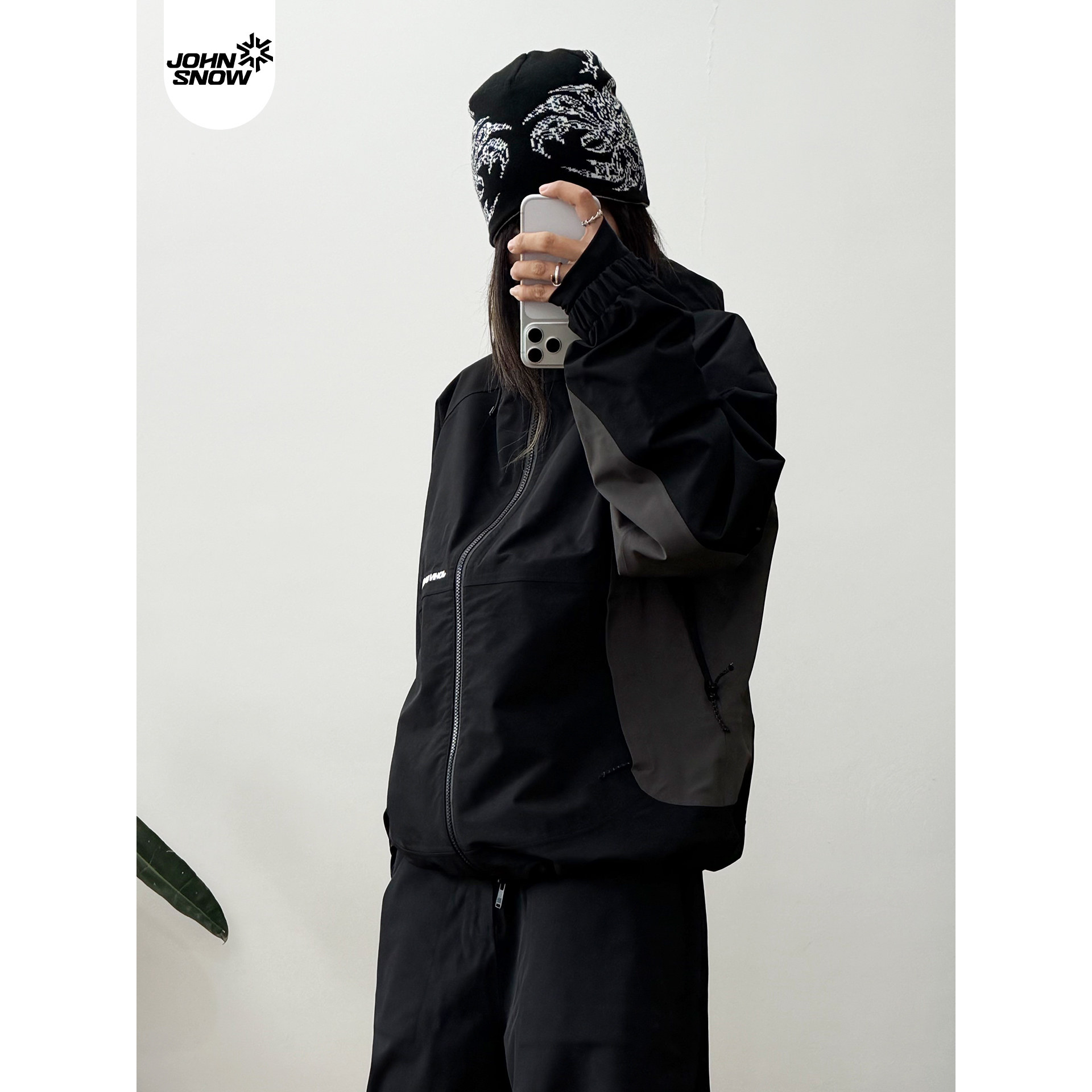 超好看！25新款全压胶硬壳滑雪服