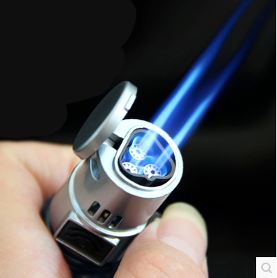 气体微型直冲防风喷火枪