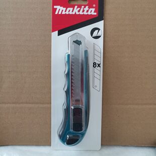 Makita日本牧田美工刀工业用加厚大号刀架重型多功能裁纸壁纸刀片