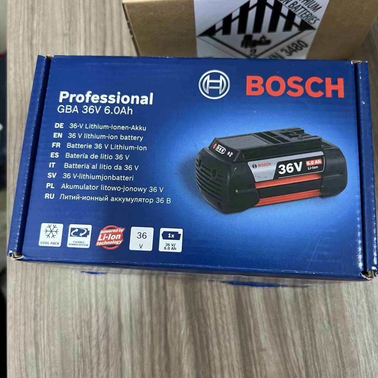Bosch/博世36V锂电池原装正品GBA36V6.0AH电池配GSA/GBH36V-LI
