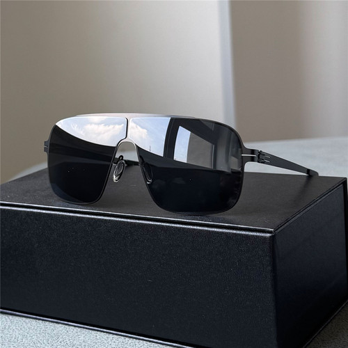 男士高档尼龙偏光太阳镜连体