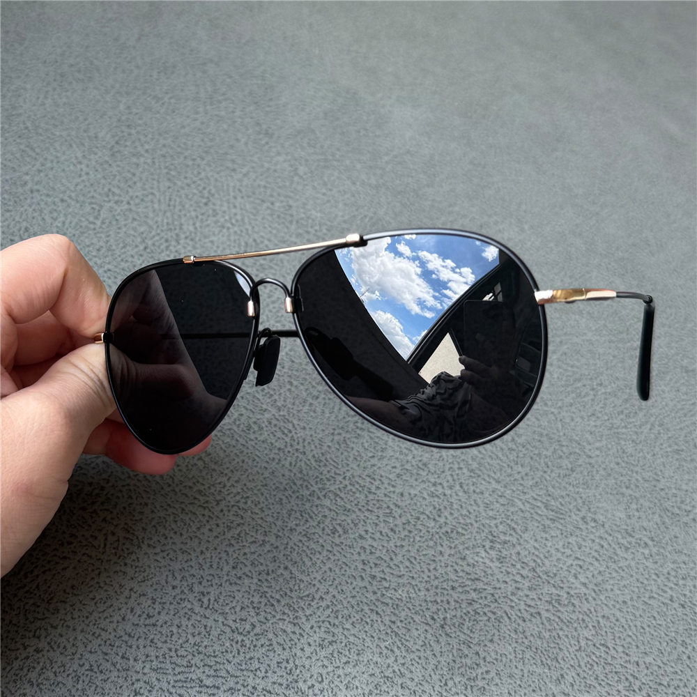 伊沃弗男士偏光蛤蟆镜女士飞行员墨镜开车骑行变色护目镜防晒