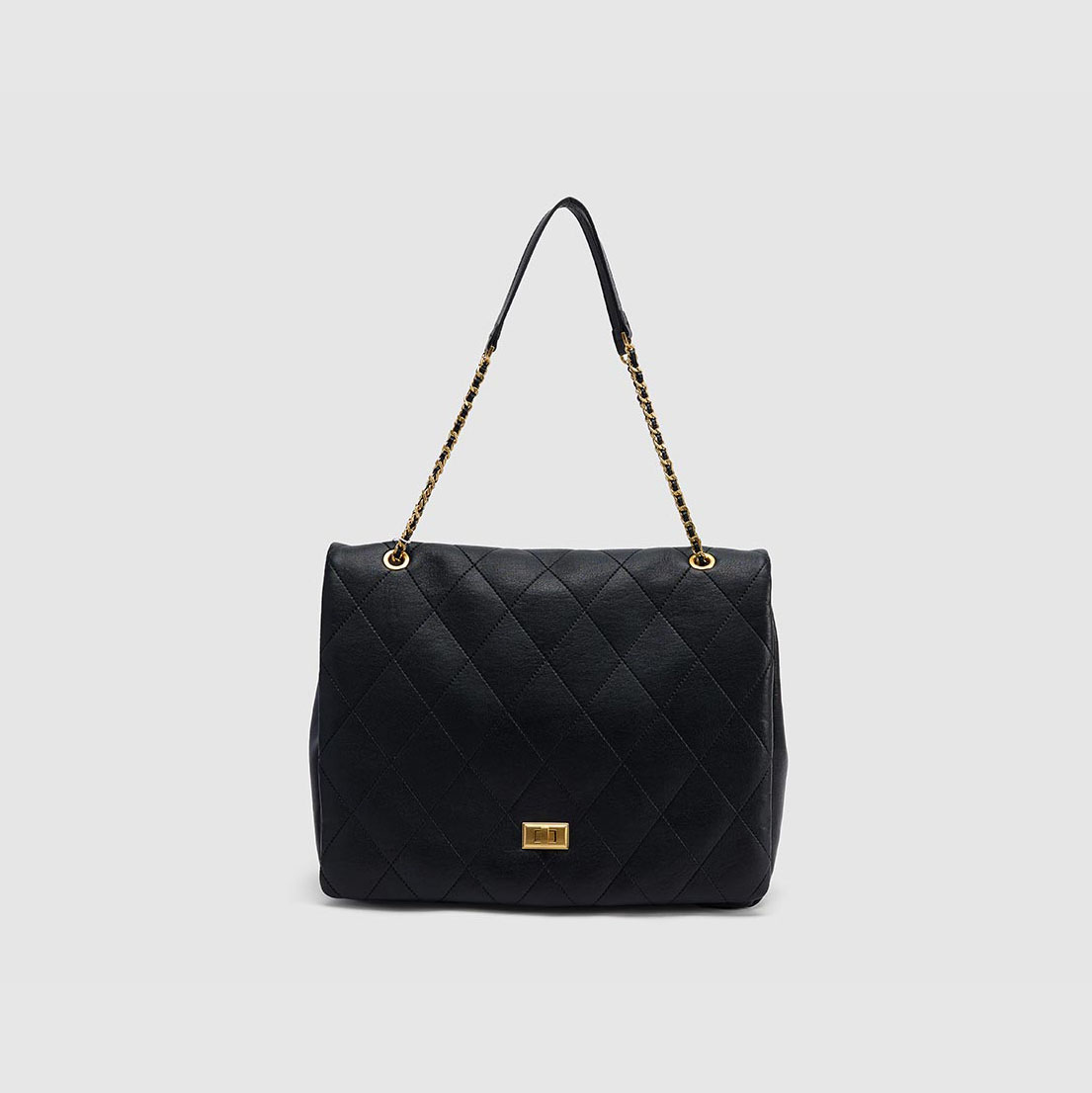 UR国内代购2025夏季女士时尚百搭菱格绗缝单肩斜挎包UAWB50130