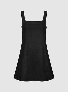 UR国内代购2026春季女装气质简约日常短款无袖连衣裙UWM760004