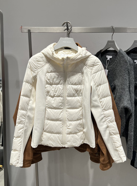 UR国内代购2026春季新款女装时尚简约修身短款羽绒服UYL160009