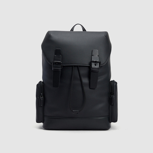UR国内代购2025秋季男士休闲风双扣带抽绳大容量背包UAMB50135
