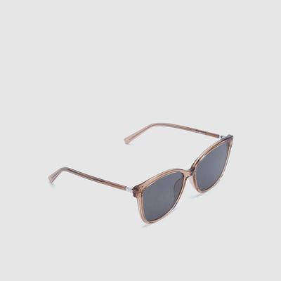 UR国内代购2025秋季女士时髦设计感流光风猫眼拼接墨镜UAWA50132