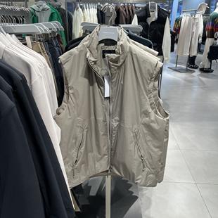 男装 新款 休闲机能立领拉链插袋马甲UMT160002 2026春季 UR国内代购