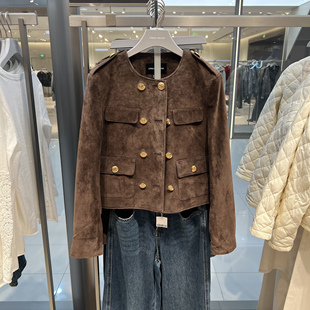 UR国内代购2026春季新款女装休闲时尚短款小香风外套UWH160004