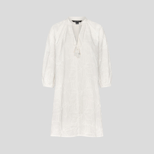 UR国内代购2026春季女装粉彩风休闲系带花卉刺绣连衣裙UWH760017