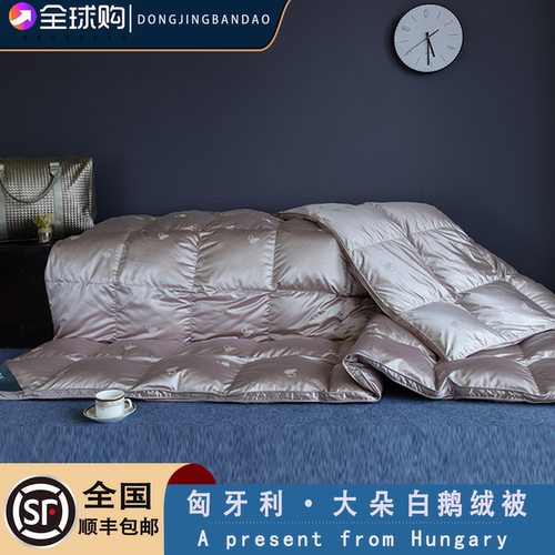 匈牙利进口大朵鹅绒被销量过万