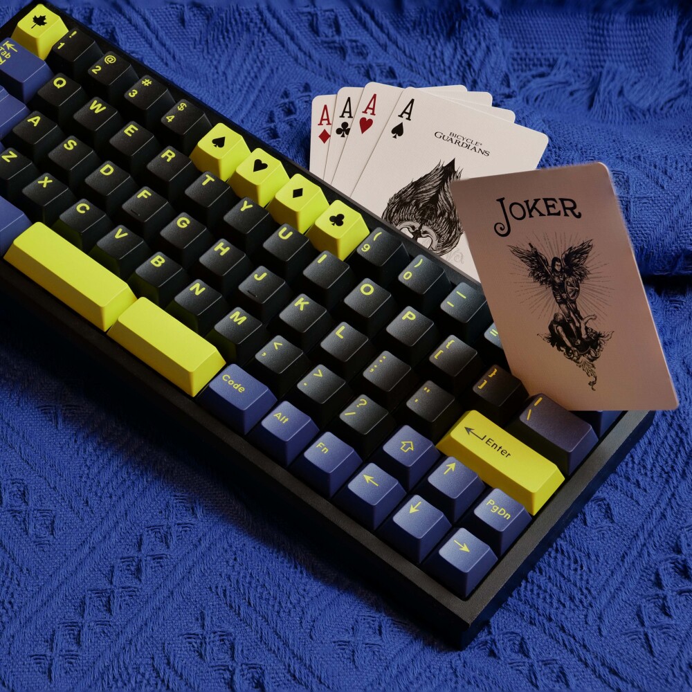 DAYE NIGHT RUNNING KEYCAP CHERRY 오리지널 고품질 ABS 소재 크로스 축 사용자 정의에 적합한 173 키 완전 세트