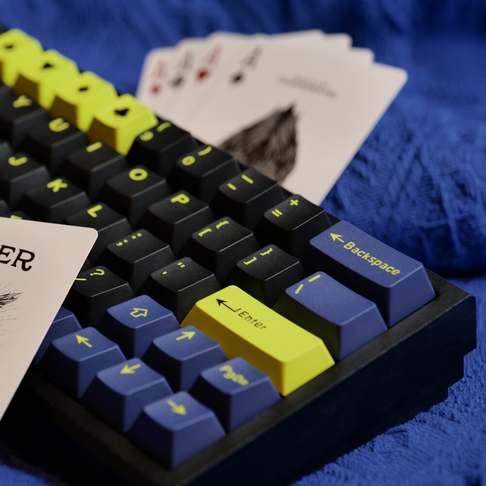 DAYE NIGHT RUNNING KEYCAP CHERRY 오리지널 고품질 ABS 소재 크로스 축 사용자 정의에 적합한 173 키 완전 세트