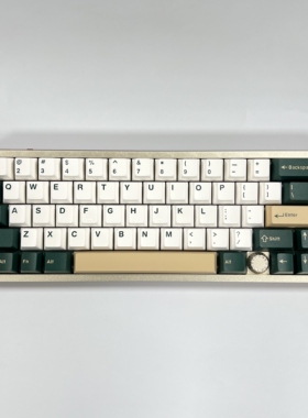 GMK Brirish Racing大叶原厂Cherry英国赛车键帽ABS材质二色163键