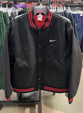 耐克Nike 男子运动休闲立领保暖夹克外套 FZ6372-010