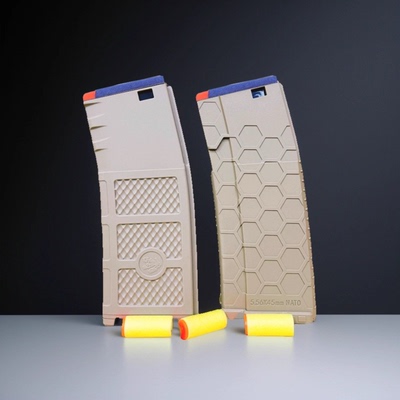 儿童软弹锋加盛mk8弹夹F4蜂窝精击pdx蛋夹M4CQB金属蛋夹金属弹鼓