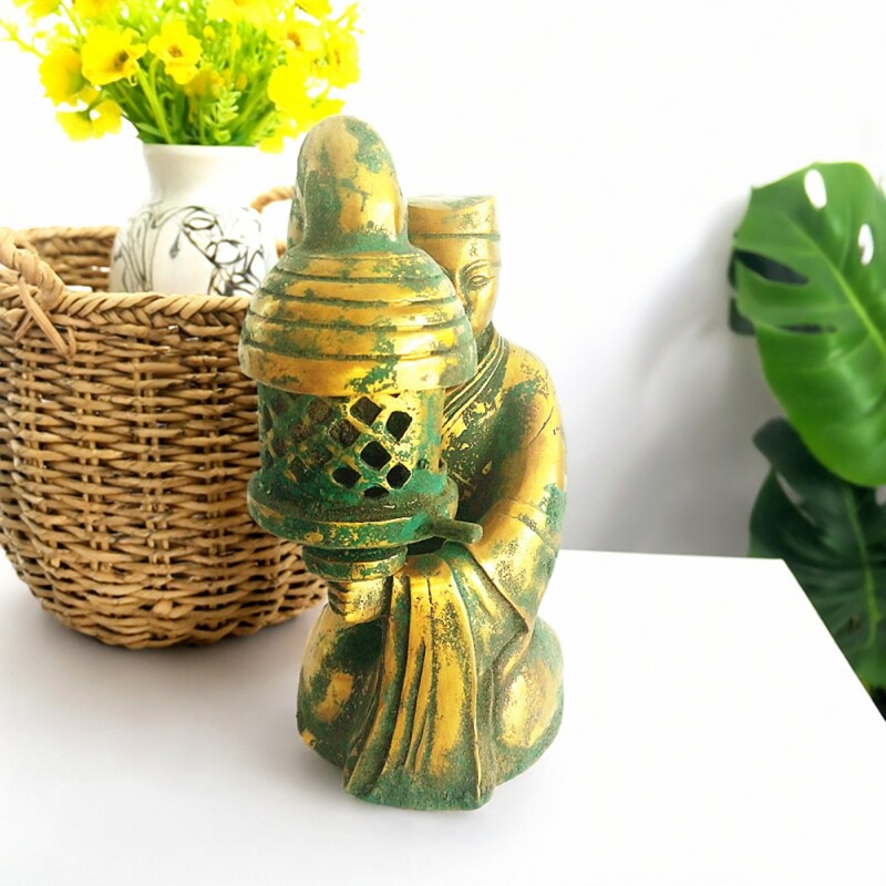 包邮和尊仿古青铜器家居摆件长信宫灯放客厅工艺品铜灯开业礼品