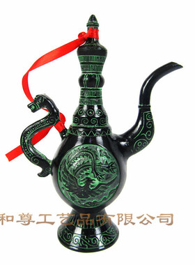 仿古风酒壶婚礼影视道具