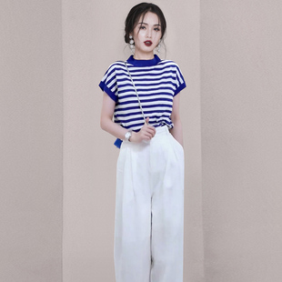 小洋装两件套活泼减龄漂亮洋气网红炸街休闲时尚阔腿裤套装女夏季