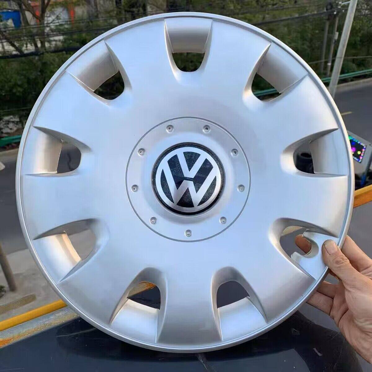适用于大众速腾轮毂盖15寸铁圈装饰盖轮胎外壳车轮盖轮毂罩改装