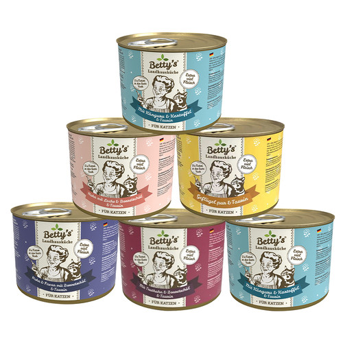 Betty's老奶奶猫罐头德国海淘
