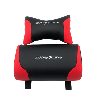 DXRACER迪锐克斯电竞椅头枕腰靠枕雷蛇绿色头枕座椅PU头枕靠枕