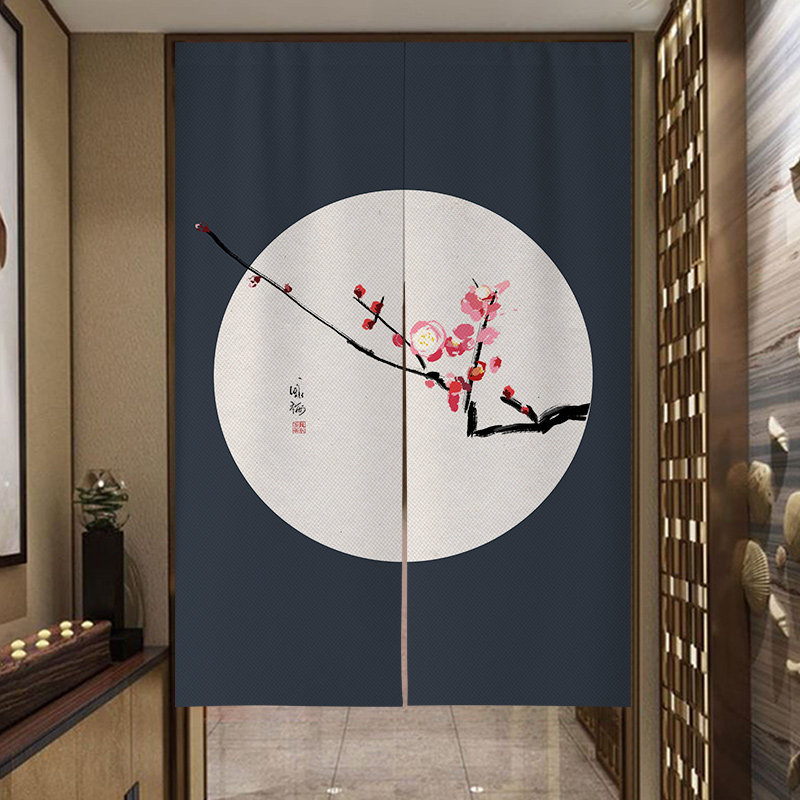 中式布艺门帘玄关装饰挂帘书房半截布帘中国风装饰隔断半帘短帘子,居家布艺,门帘,淘宝优惠券,粉丝福利购,淘宝优惠卷