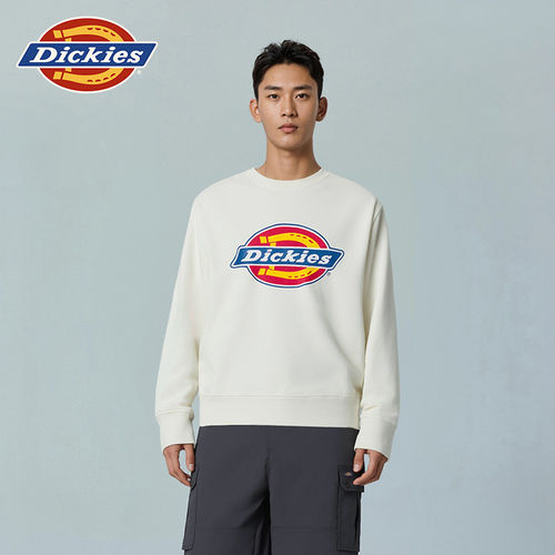 Dickies帝酷适25秋冬经典三色大LOGO圆领毛圈布内里卫衣 DK0A88Mi