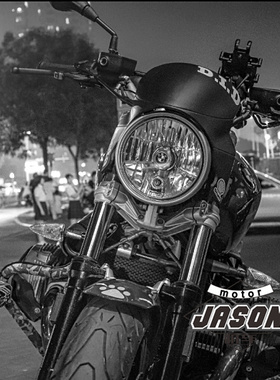 适用于宝马拿铁攀爬者改装前挡风\风挡 PURE Rnine拿铁复古挡风板