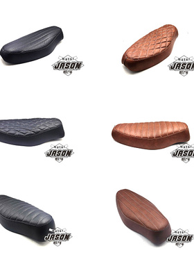 适用嘉陵COCO幼兽CUB复古改装双人座垫 C70金旺一体式坐垫鞍座