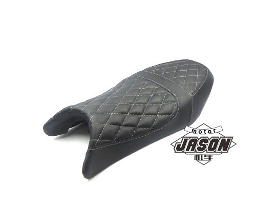 宗申400改装波浪毛毛虫坐垫