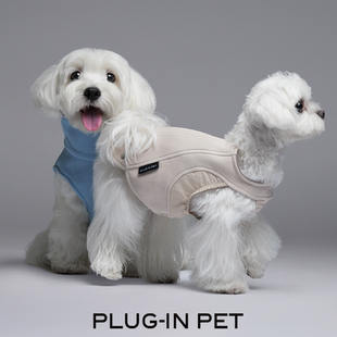 PLUG-IN PET鱼骨结构拼接无袖背心 机能风马甲 Petisan