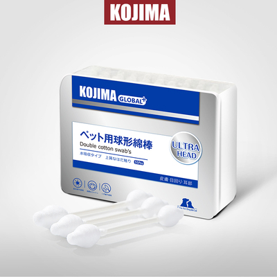 猫狗耳朵棉签KOJIMA清洁护耳球状