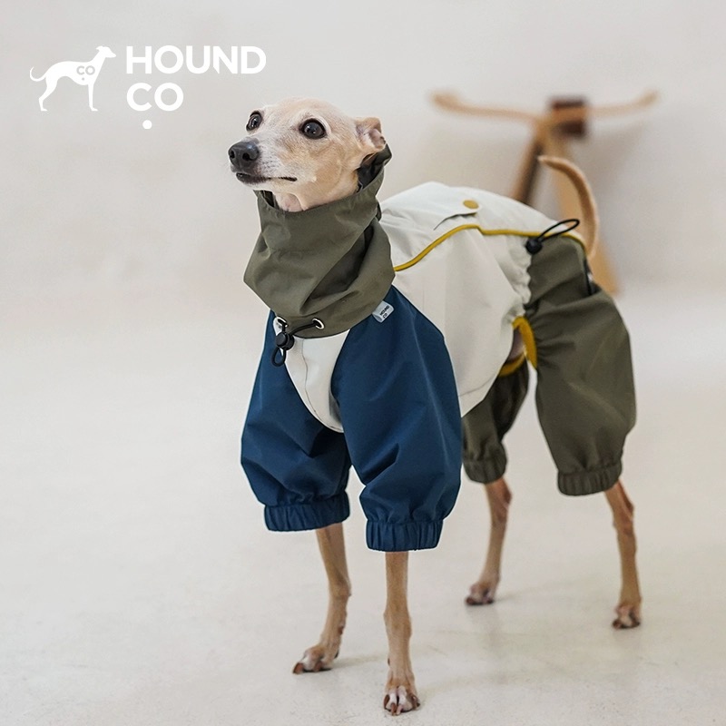 Hound.co轻薄四脚雨衣冲锋衣