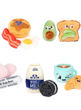 早餐系列 Fuzzyard 宠物发声巡回互动毛绒玩具 Petisan