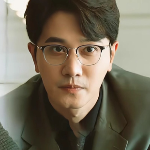 玫瑰的故事庄国栋同款斯文全框眼镜男近视可配度数防蓝光超轻钛架