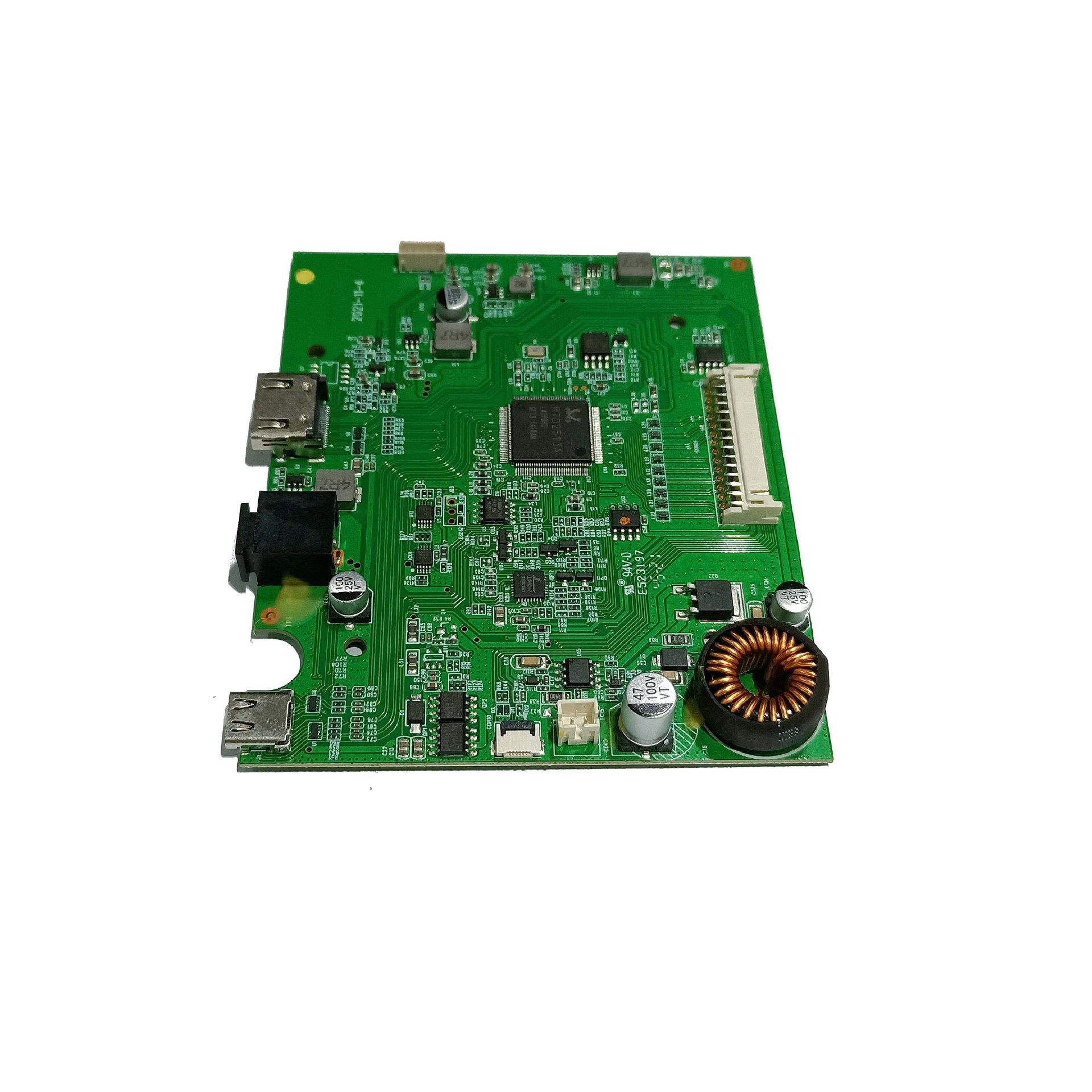 5寸触摸屏驱动板hdmi/typec转lvds30pin背光6pin方案