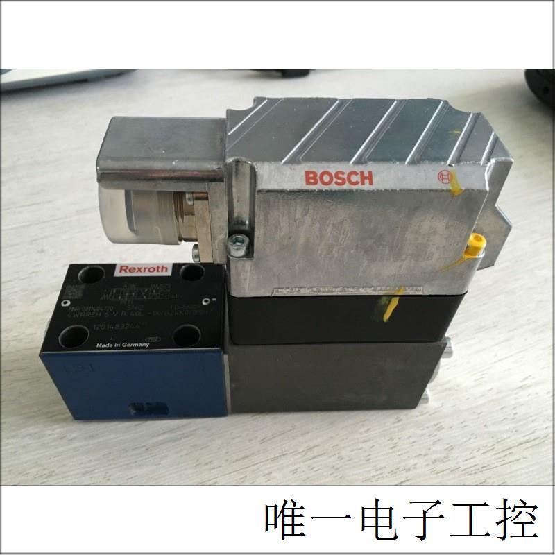 力士乐液压比例方向阀0811404720 4WRREH6VB40L-1X/G24K0/B5M