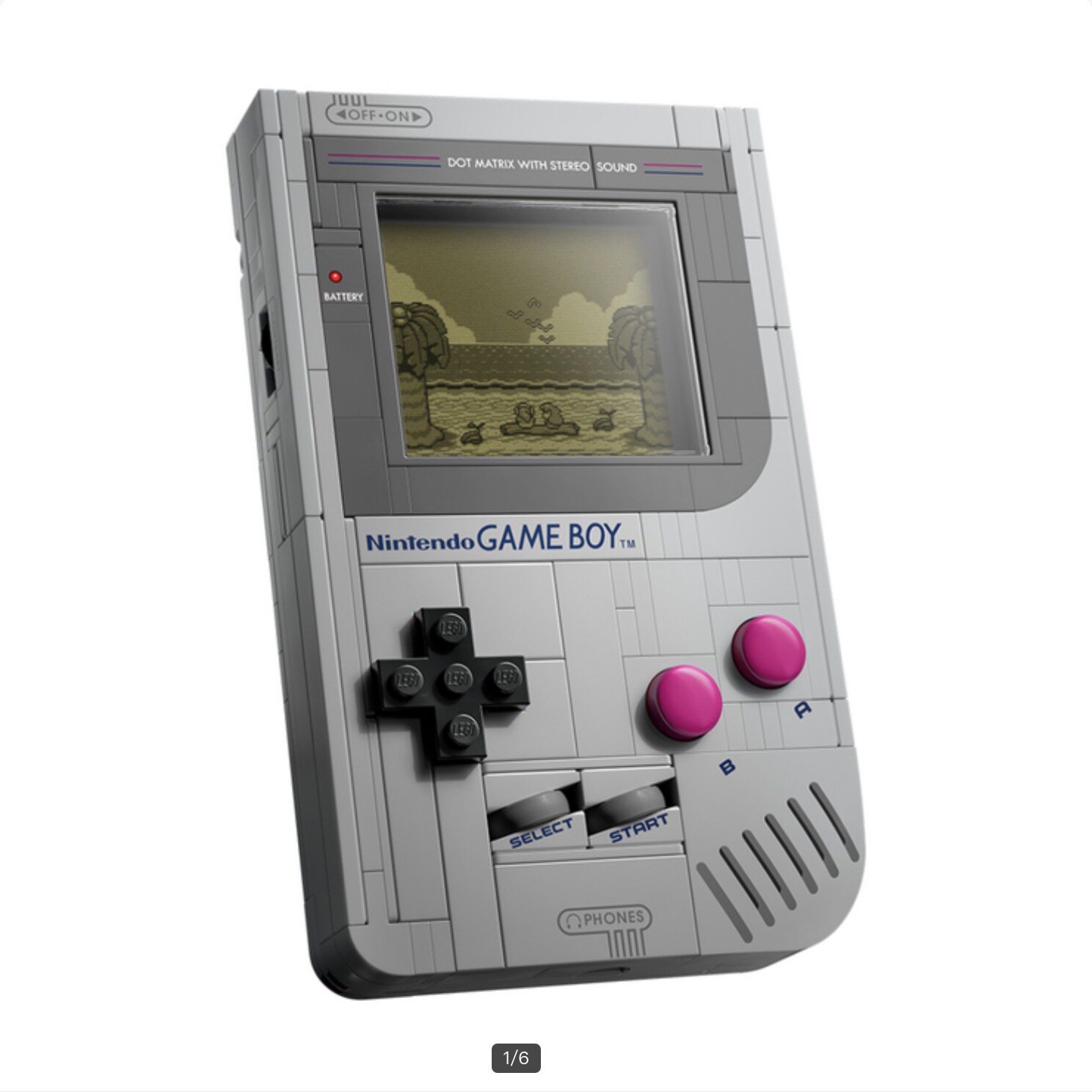 Costco开市客代购乐高Gameboy积木游戏机 复刻真机任天堂粉丝收藏