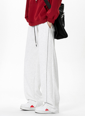 华棉 秋季2025上新 高品质百搭潮流美式休闲裤 CK25795