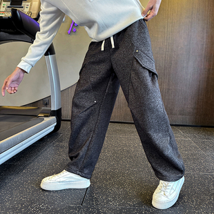 p62控98 1162 棉52%聚酯纤维48% 尺码 4XL 2色 针织休闲卫裤