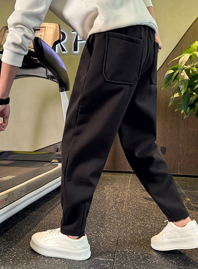 休闲裤【086加绒】绒p68控98 涤纶90%氨纶10% 尺码S-5XL