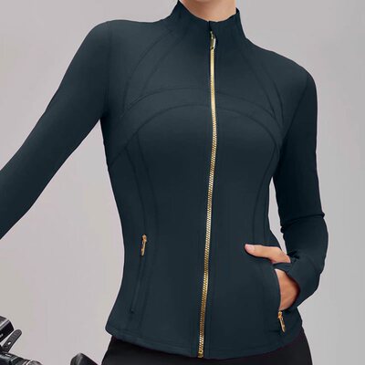 lulu经典爆款 Define立领外套小红书爆款可二开拉片可拆卸