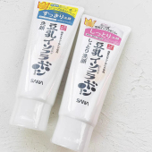 mo酱 补水滋润洁面乳洗面奶150g 日本SANA莎娜豆乳美肌保湿