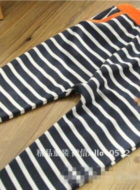 春新款儿童哈伦裤 宝宝卫裤 条纹长裤 男童潮小脚裤 女童裤子