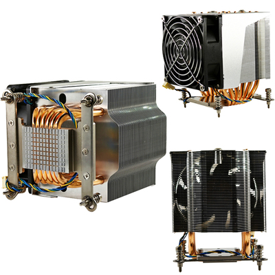 订制6铜热管工控服务器CPU散热器