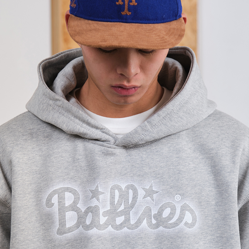 Battles雾化印花连帽卫衣