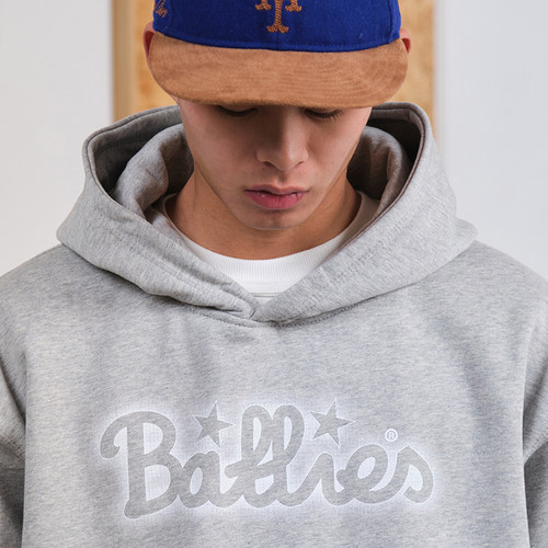 Battles雾化印花连帽卫衣